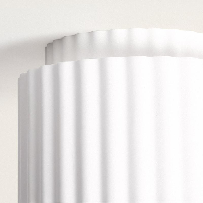 Image of Edit Colum Plaster Flush Ceiling Light