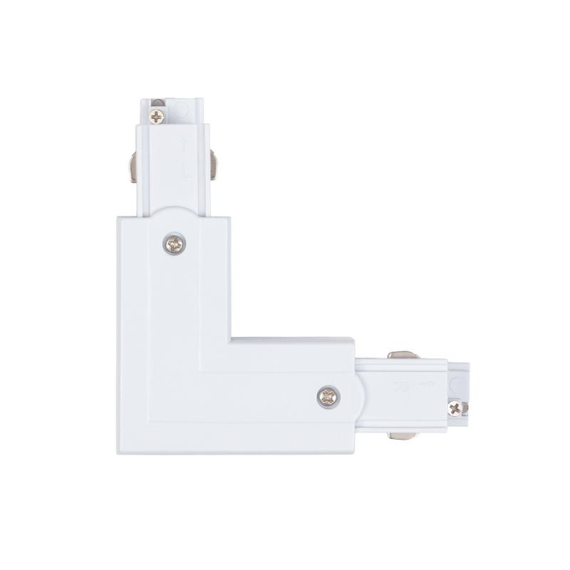 Image of Three Circuit Track Light Right Side L Shaped Connector