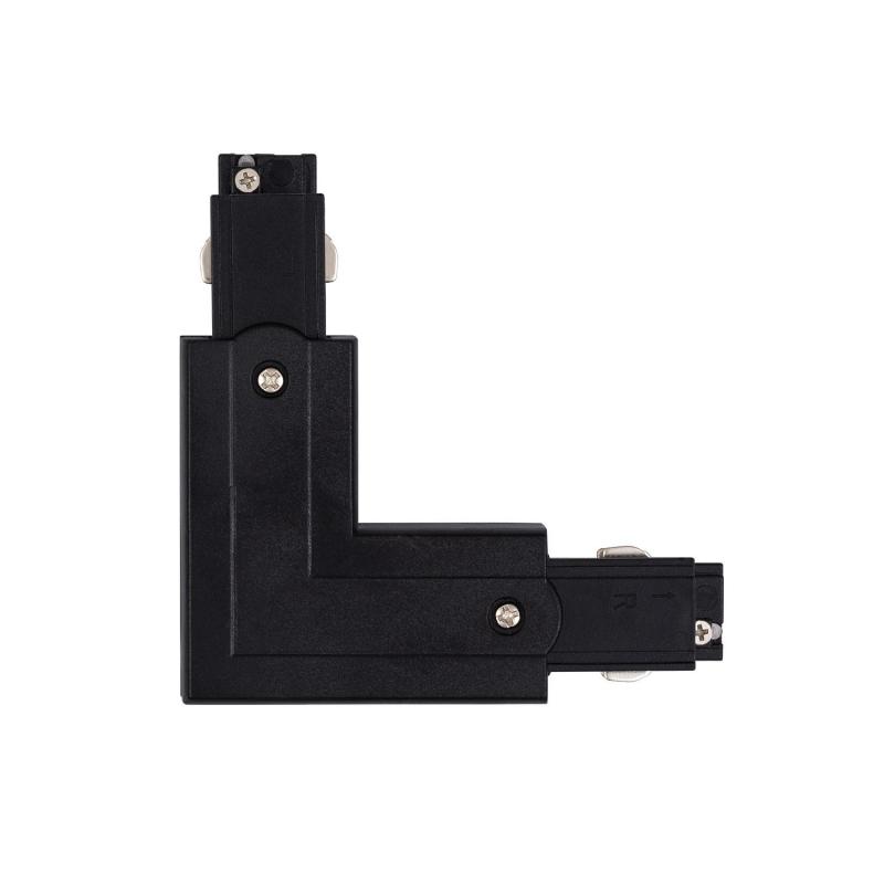 Image of Three Circuit Track Light Right Side L Shaped Connector