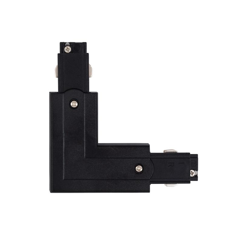 Image of Three Circuit Track Light Right Side L Shaped Connector