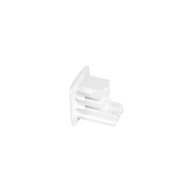 Image of Three Circuit Track Light Square End Cap