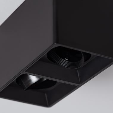 Image of Edit Space Double Square Flush Wall Light