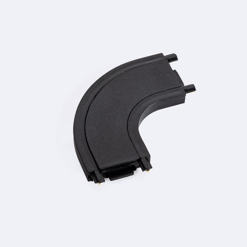 Image of Magnetic Track 25mm Surface Curved L Connector