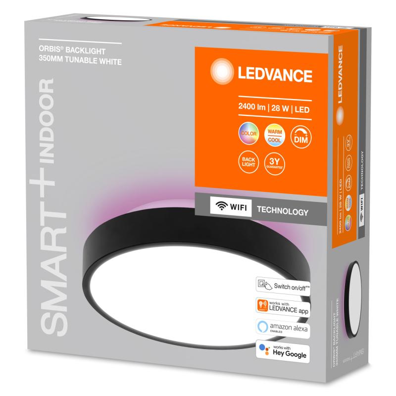 Image of Ledvance 28W Orbis Backlight Smart + Wifi LED Ceiling Light