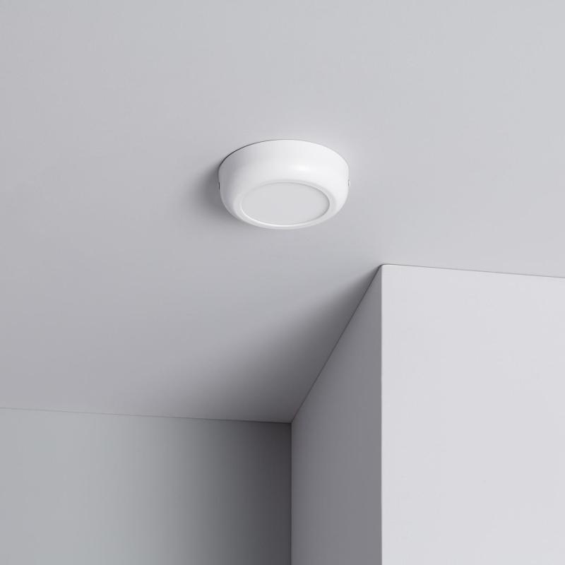 Image of 6W Round LED Flush Ceiling Light D120 mm