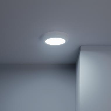 Image of 12W Cool LED Flush Ceiling Light D180 mm