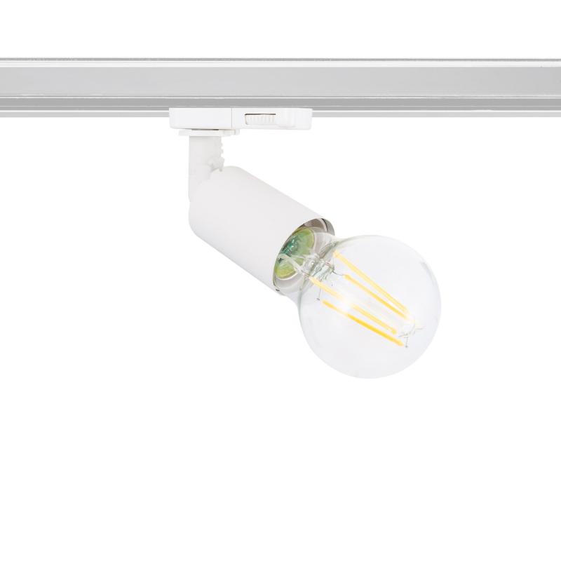 Image of Three Circuit Track Light Spotlight E27 Lampholder
