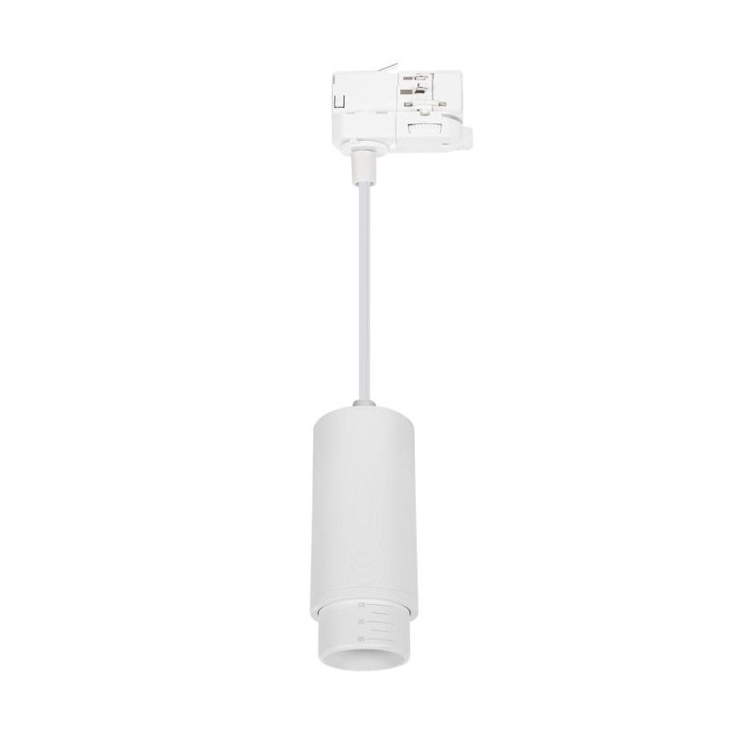 Image of Three Circuit 10-50º Multiangle Pendant Track Light GU10 Lampholder Agata