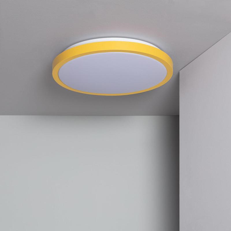 Image of Edit 19W Faina Metal Round LED Flush Light