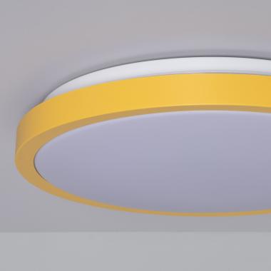 Image of Edit 19W Faina Metal Round LED Flush Light