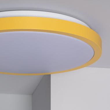 Image of Edit 19W Faina Metal Round LED Flush Light