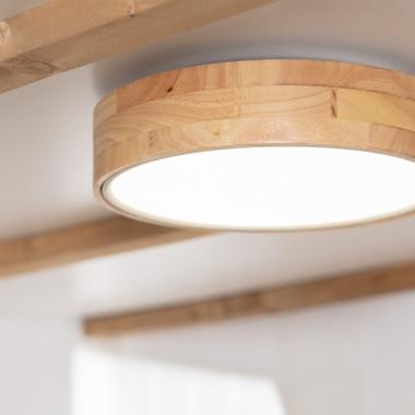Image of Edit Dari Round 15W Selectable LED Flush Ceiling Light