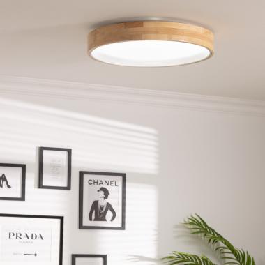Image of Edit Dari Round 30W Colour LED Flush Ceiling Light