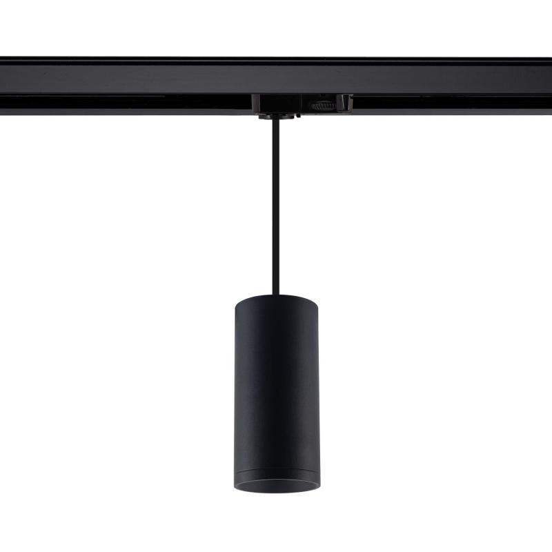 Image of Three Circuit Track Pendant Light GU10 Lampholder Quartz