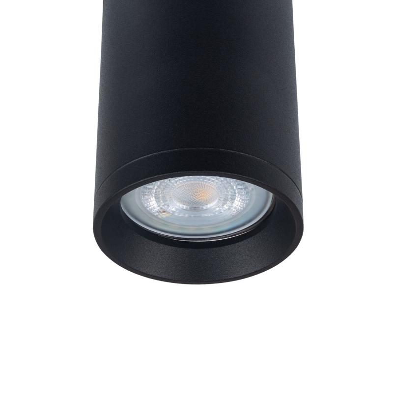 Image of Three Circuit Track Pendant Light GU10 Lampholder Quartz