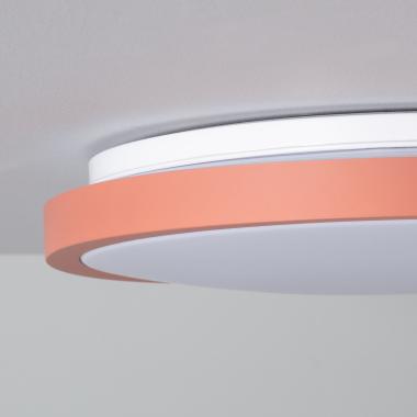 Image of Edit 19W Faina Metal Round LED Flush Light
