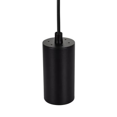 Image of Three Circuit 10-50º Multiangle Pendant Track Light GU10 Lampholder Agata
