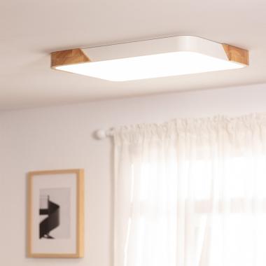 Image of Edit Dari Rectangular 30W Selectable LED Flush Ceiling Light