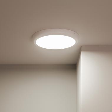 Image of 24W Round 5000K LED Flush Ceiling Light D300 mm
