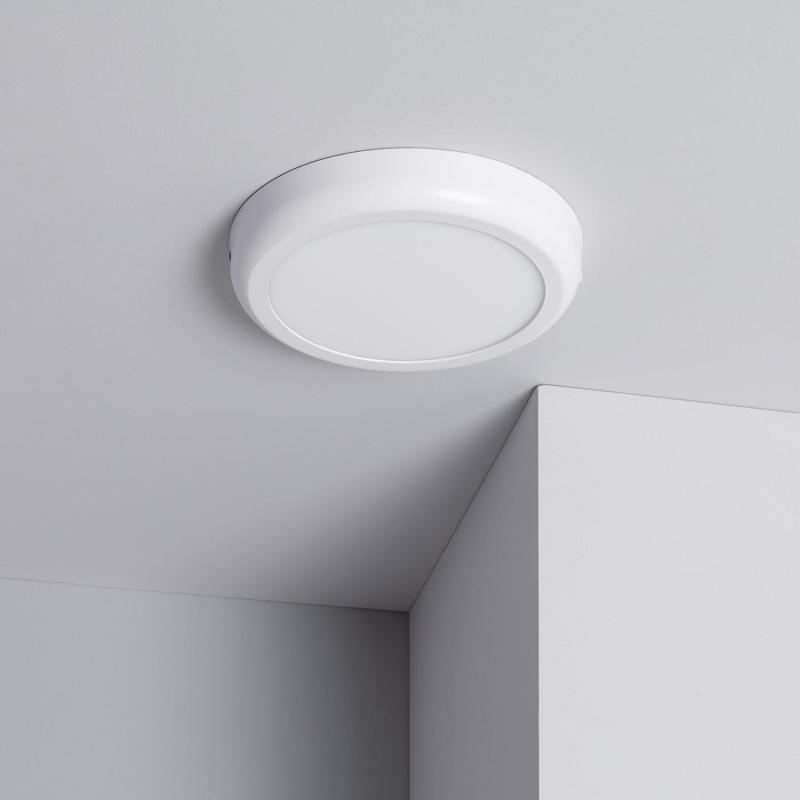 Image of 18W Round 5000K LED Flush Ceiling Light D225 mm