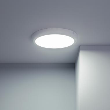 Image of 24W Round 5000K LED Flush Ceiling Light D300 mm