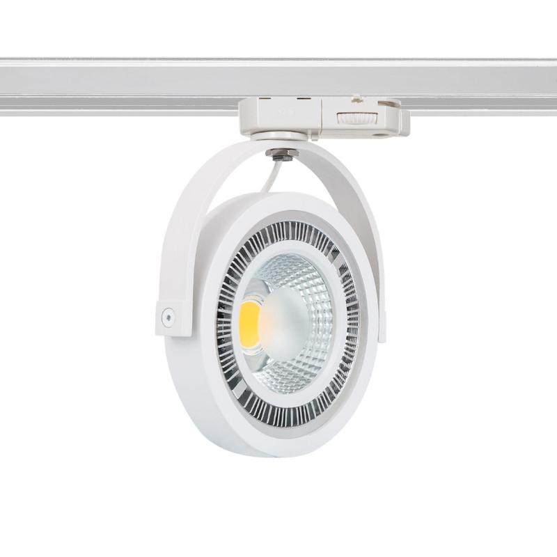Image of Three Circuit Track Light Spotlight with G53 AR111 Lampholder