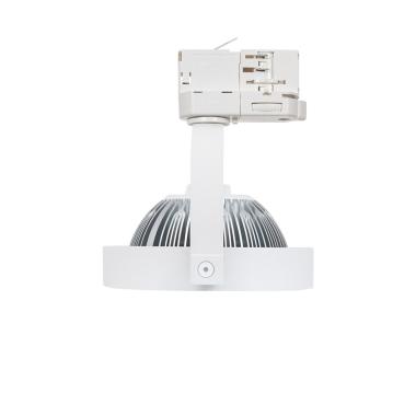 Image of Three Circuit Track Light Spotlight with G53 AR111 Lampholder
