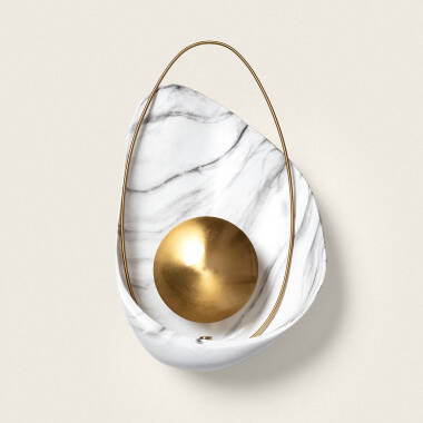 Edit Sandy Flush Wall Light