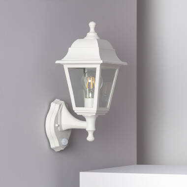 Image of Edit Mini Villa Outdoor Lantern Wall Light with PIR Sensor