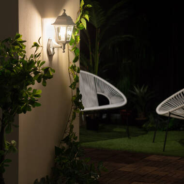 Image of Edit Coastal Sennen Outdoor Lantern Wall Light with PIR Sensor