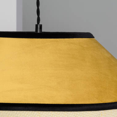Image of Edit Trompa Velvet Ceiling Pendant Light