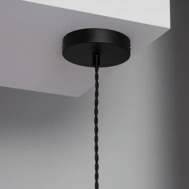 Image of Edit Trompa Velvet Ceiling Pendant Light