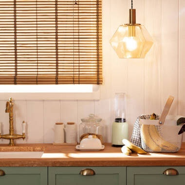 Image of Edit Diamound Glass Ceiling Pendant Light
