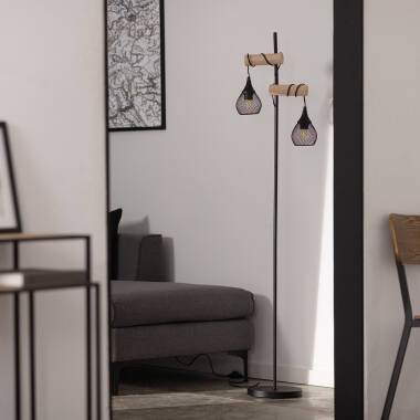 Image of Edit Monah 2 Light Floor Lamp