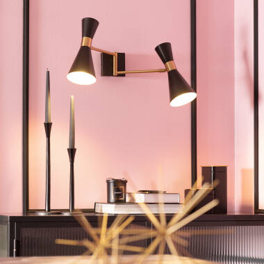 Image of Edit Jigger 2 Arm Wall Light