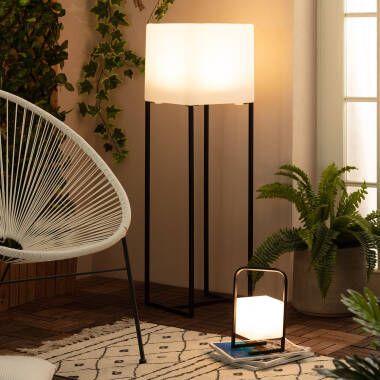 Image of Edit Mkono Cube USB Rechargeable LED Outdoor Table Lamp