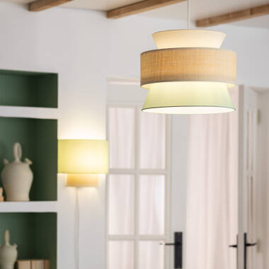 Image of Edit Chulu Rattan Ceiling Pendant Light