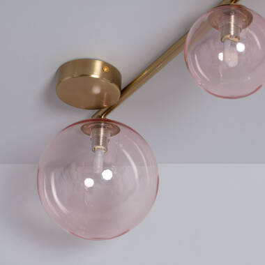 Image of Edit Amatler 4 Light Flush Ceiling Light