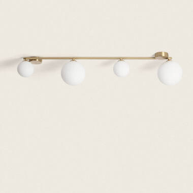 Image of Edit Amatler 4 Light Flush Ceiling Light