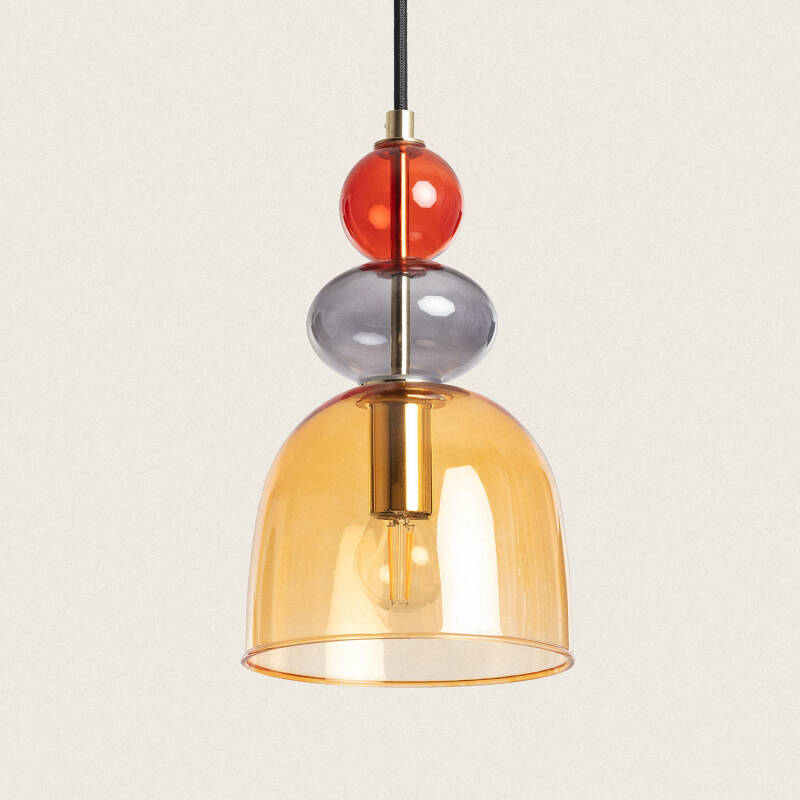Image of Edit Baudelaire Glass Ceiling Pendant Light