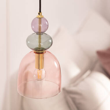 Image of Edit Baudelaire Glass Ceiling Pendant Light
