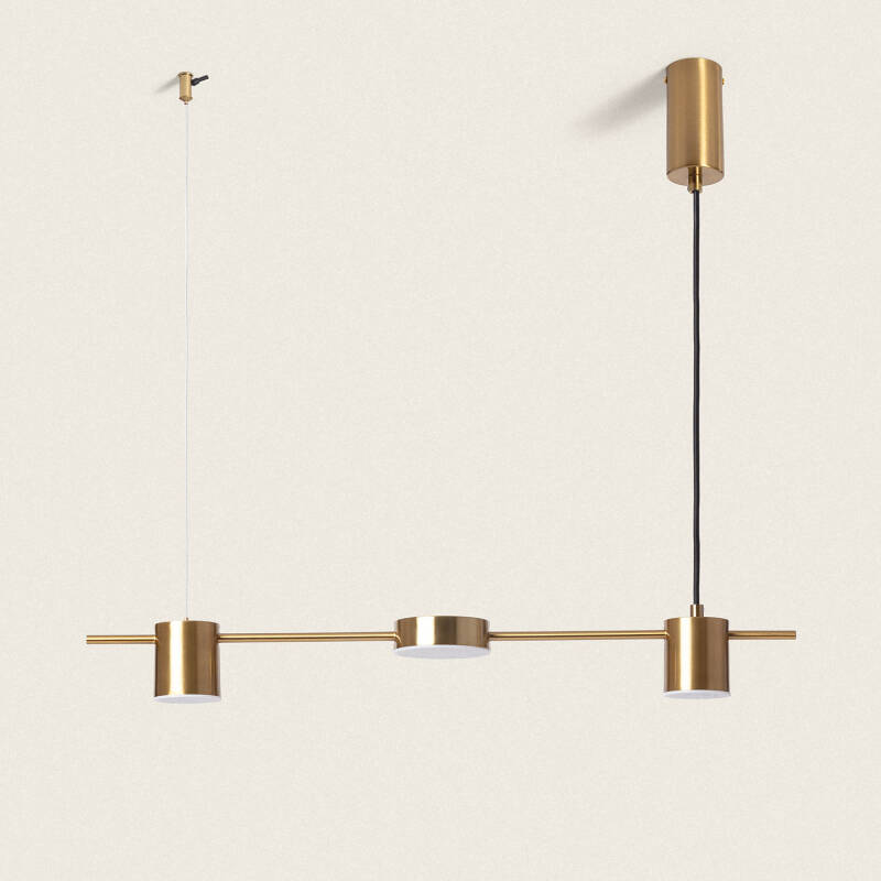Image of Edit Kurma 3 Light LED Bar Ceiling Pendant