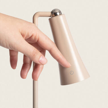 Image of Edit Bysta USB Rechargeable LED Touch Table Lamp