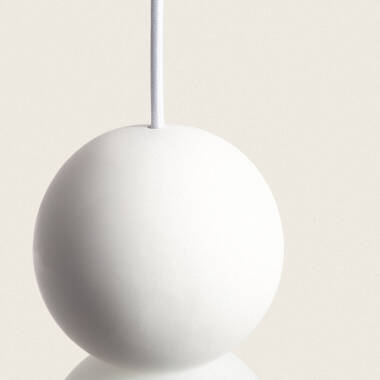 Image of Edit Deyla Plaster Ceiling Pendant Light