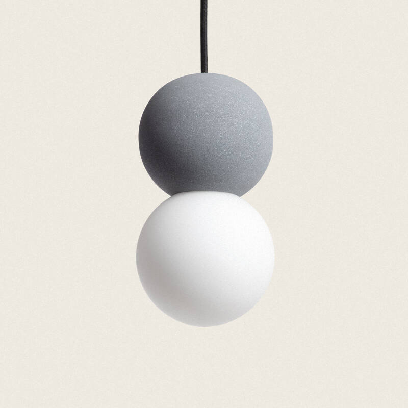 Image of Edit Deyla Plaster Ceiling Pendant Light