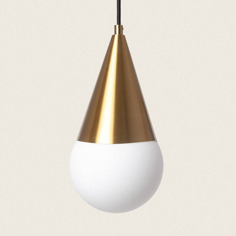 Image of Edit Tenul Glass Ceiling Pendant Light