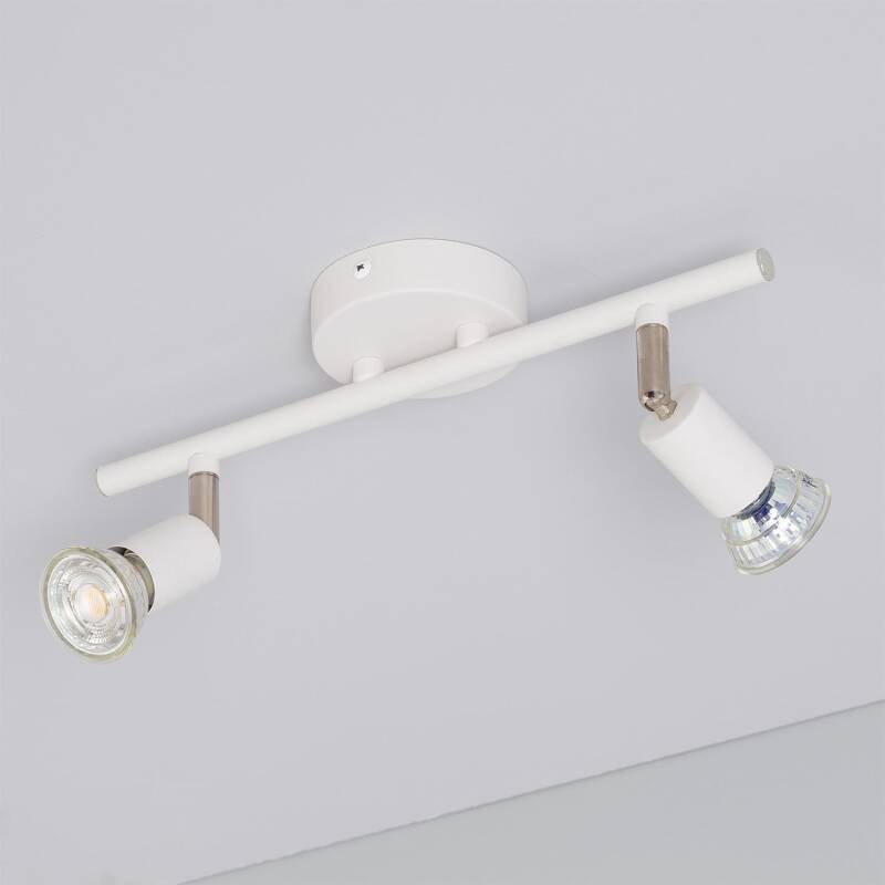 Image of Edit Oasis 2 Light Ceiling Spotlight Bar