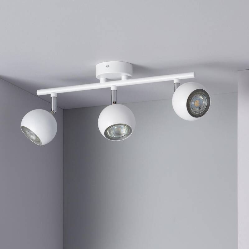 Image of Edit Ates 3 Light Ceiling Spotlight Bar