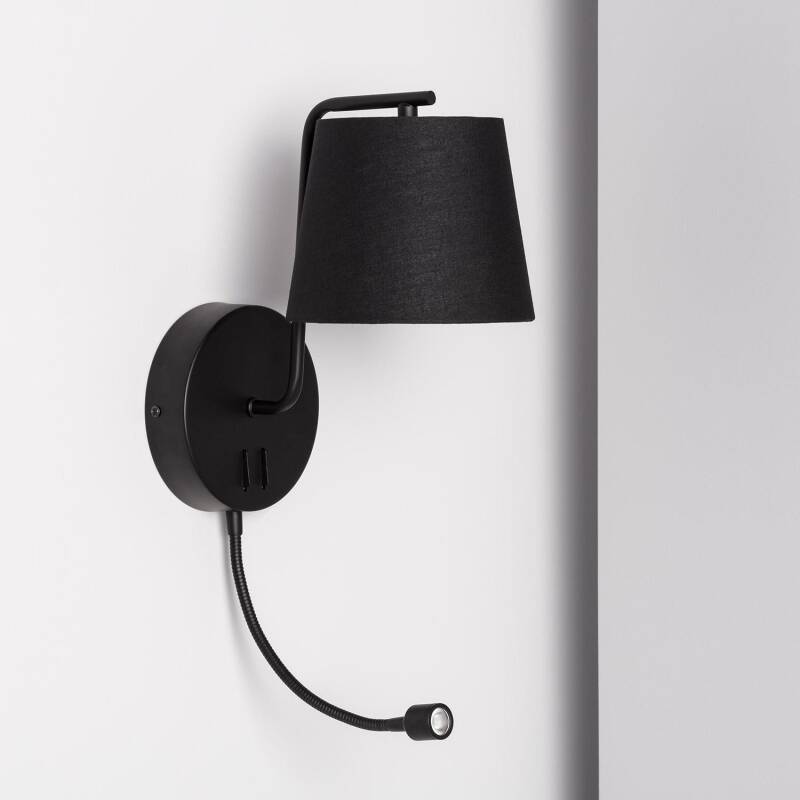Image of Edit Kuomba Wall Light with LED Reading Light