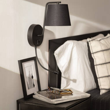 Image of Edit Kuomba Wall Light with LED Reading Light